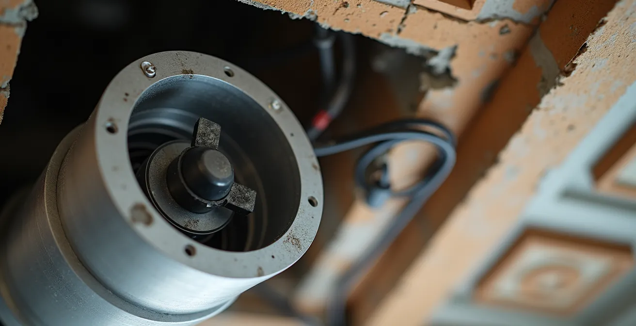 Instalación de rejillas motorizadas en sistema de conductos antiguo de vivienda española